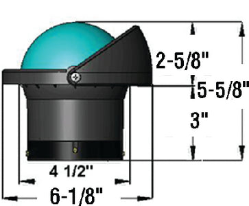 Ritchie Navigation FN-201 Navigator Compass-Flsh/mnt Bl - LMC Shop