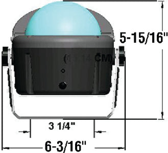 Ritchie Navigation HB740 Compass Helmsman Brkt Open Blk - LMC Shop