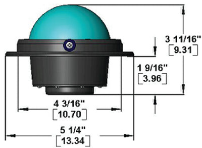 Ritchie Navigation RU-90 Voyager Sailbt. Racing Compas - LMC Shop