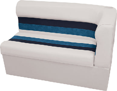 Wise Seating 8WD107-1008 Seat-Crnr Loung Lh Wht-Nvy-Blu - LMC Shop