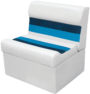 Wise Seating 8WD95-1008 Pontoon 27' Bench Wh-Na-Bl - LMC Shop