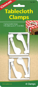 Coghlans 9211 Deluxe tbl.cloth Clamps (Pk4) - LMC Shop