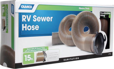 Camco_Marine 39691 15'heavy Duty Sewer Hose - LMC Shop
