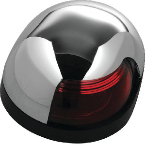 Attwood Marine 3153R7 Sidelight Red Lens Chr Cvr - LMC Shop
