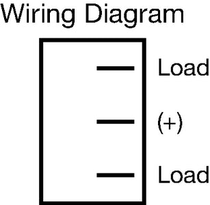 JR Products 13335 Spdt Mini On/off/on Switch Blk - LMC Shop