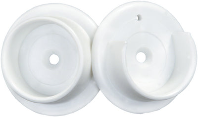 JR Products 20535 Closet Pole Socket Set - LMC Shop