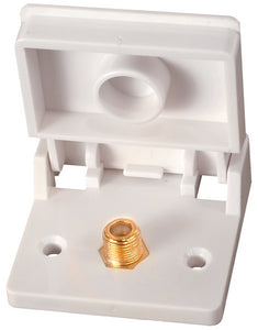 RV Designer T111 Weatherproof Tv Jack-Wht - LMC Shop