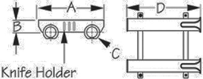 Sea-Dog Line 325029-1 Two Pole Rod Storage Rack Blk - LMC Shop