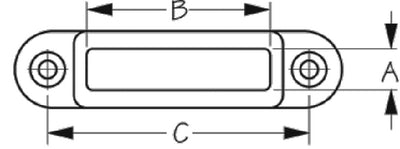 Sea-Dog Line 327415-1 Die Cast Zinc Bow Socket 2/cd - LMC Shop