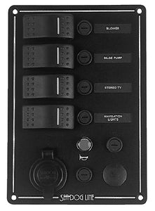 Sea-Dog Line 425144 Switch Panel 4 Circuit - LMC Shop