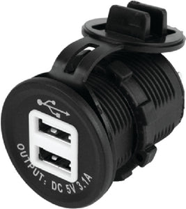 Sea-Dog Line 426515-1 Double Usb Power Socket - LMC Shop