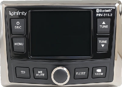 Infinity INFPRV315.2 Stereo Round 4x50 Color Lcd Bt - LMC Shop
