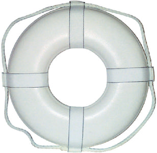 Cal-June G-19 19 White Ring Buoy W/straps - LMC Shop