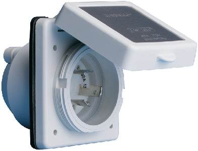 Marinco_Guest_AFI_Nicro_BEP 301EL-B Power Inlet (301crib) 30 Amp - LMC Shop