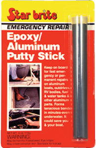 Starbrite 87004 Epoxy Alum. Putty Stick 4 Oz. - LMC Shop