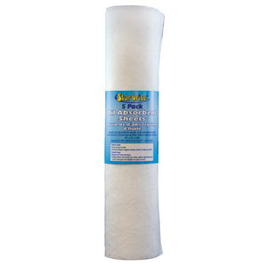 Starbrite 91845 Bilge Oil Pads 3/8 5pk -17x19 - LMC Shop