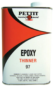 Pettit 11209708 Epoxy Thinner-Quart - LMC Shop