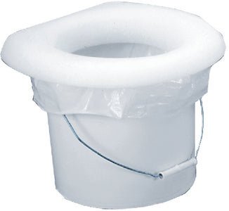 Todd 8002-01W White Bucket Potty - LMC Shop