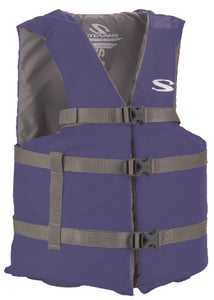 Stearns 3000004477 Pfd Adt Ovs Poly Boating Blu - LMC Shop