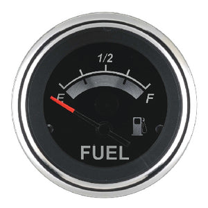 Sierra_11 67021P Black Sterling Fuel Gauge - LMC Shop