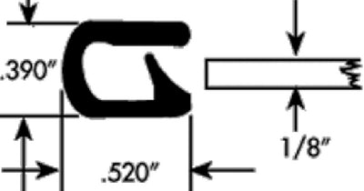 Stanpro 75000331 Trim Sof Tone White Plastic - LMC Shop