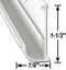 AP Products 021-56201-16 Gutter Rail Pw 16' @5 - LMC Shop