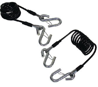 Blue Ox BX88196 Safety Cables 5000# Pair 7' - LMC Shop