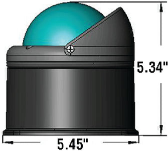 Ritchie Navigation HD744 Compass Helmsman Deck Open Blk - LMC Shop
