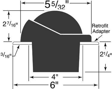 Ritchie Navigation HF743 Helmsman Compass-Flush Mount - LMC Shop