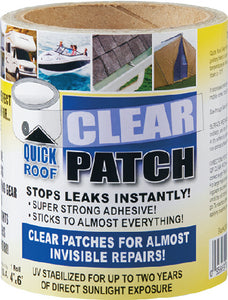 Cofair Products QRCP46 Quick Roof Clear Patch 4  X 6' - LMC Shop