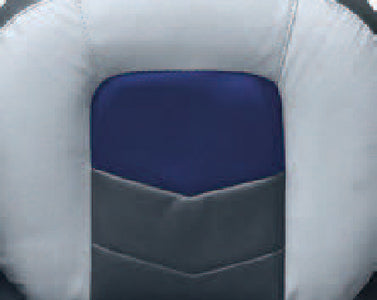 Wise Seating 3304-1880 Seat Pro-Angler Grey Blu Char - LMC Shop