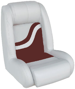 Wise Seating 8WD1129-925 Bucket Seat White-Red - LMC Shop
