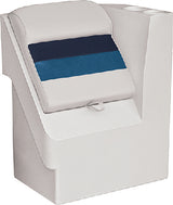 Wise Seating 8WD1305R-1008 Rh Lean Back White-Navy-Blue - LMC Shop