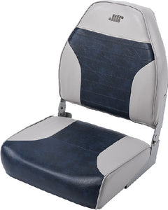 Wise Seating 8WD588PLS-660 High Back Seat Grey/navy - LMC Shop