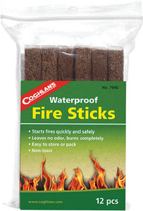 Coghlans 7940 Fire Stick Pack of 12 - LMC Shop