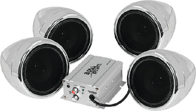 Boss Audio Systems MC470B Speakers Mc Bt Chrome 2pr - LMC Shop