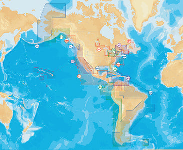 Navionics SD/908P-2 Carribean Plat+ on M155-Sd - LMC Shop