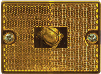 Optronics MC36ABP Clrnce Mrkr Sq Amber Std Mnt - LMC Shop