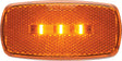 Optronics MCL32ABP Led Mark Light Oval Amber - LMC Shop