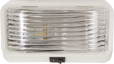 Optronics RVPL3CP Porchlight Sqr W/switch Clear - LMC Shop
