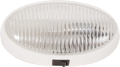 Optronics RVPL7CP Porch Light Oval W/switch Clr - LMC Shop
