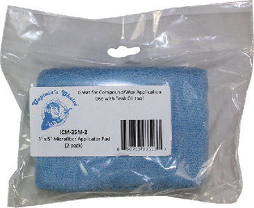 Captains Choice ICM-35M-2 Mcrfbr Applctin Pad 3x5  2-Bg - LMC Shop