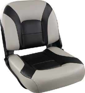 Springfield Marine 1061077-1 Skipper Low Back Charcoal Gray - LMC Shop