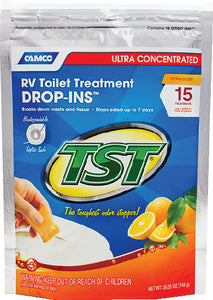 Camco_Marine 41183 Tst Orange Drop-Ins  30/bucket - LMC Shop