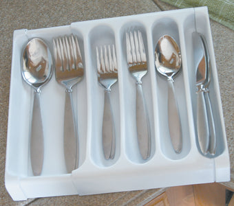 Camco_Marine 43503 Adjustable Cutlery Traywht. - LMC Shop