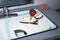 Camco_Marine 43859 Sink Mate Cutting Board Almond - LMC Shop