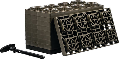 Camco_Marine 44525 Fasten Levelers 4x2 Brn 10/pk - LMC Shop