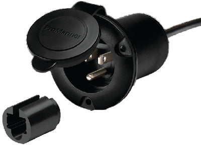 Pro Mariner 51300 Univeral Ac Plug Holder+ Black - LMC Shop