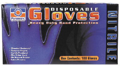 Permatex 9185 Nitrile Gloves Large Bx/100 - LMC Shop