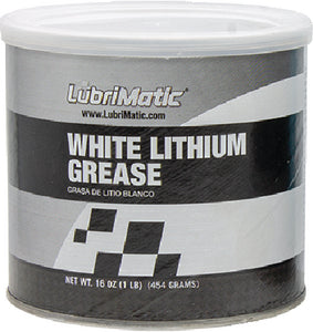 Lubrimatic 11350 White Lithium Grease 16oz Tub - LMC Shop
